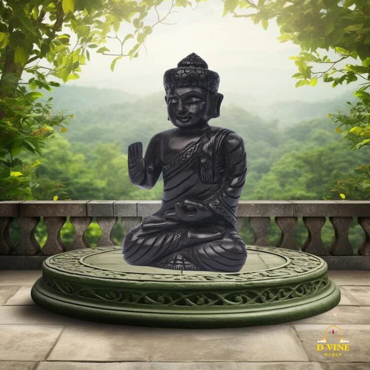 Karungali Buddha Statue